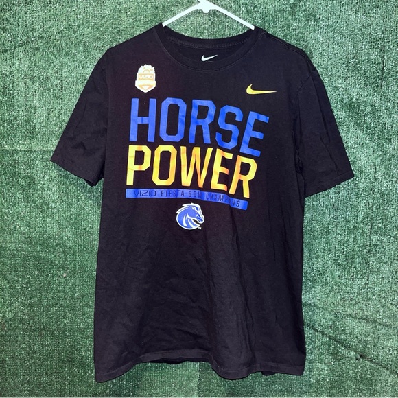 Nike Other - Boise State Broncos Black Nike Shirt L NCAA College Idaho